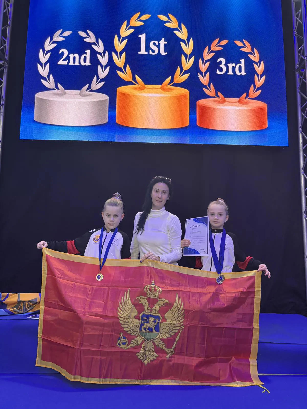 Tivatske gimnastičarke postigle uspjeh na takmičenju u Atini