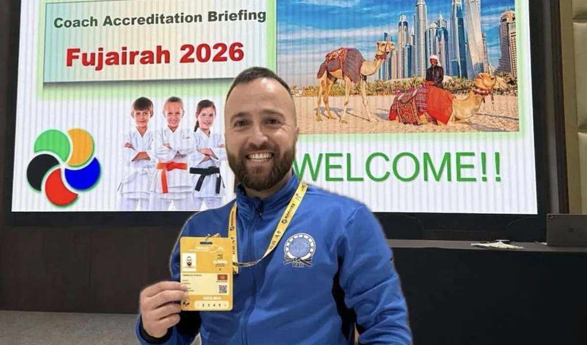 Tomislav Stević postao trener u Karate klubu Bar sa WKF licencom