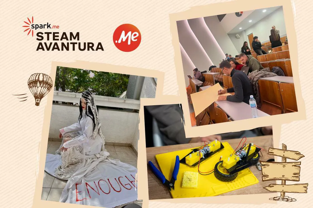 Tri projekta Spark.me STEAM avanture uspješno realizovana uz podršku doMEn-a