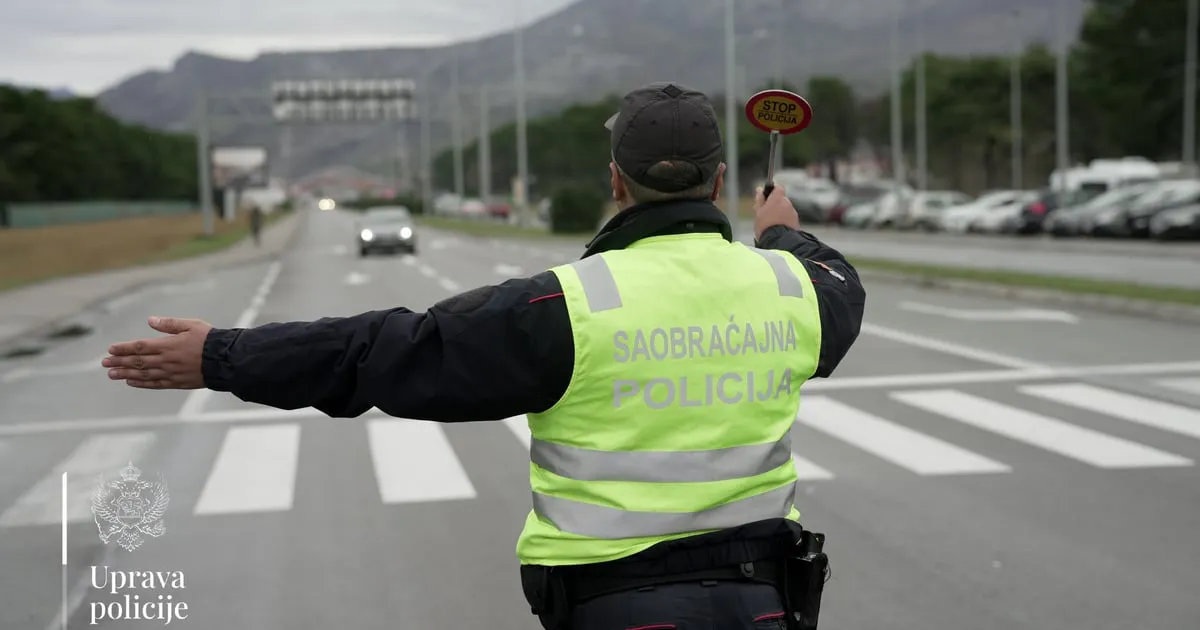 U Crnoj Gori 16 saobraćajnih nezgoda, jedna osoba poginula