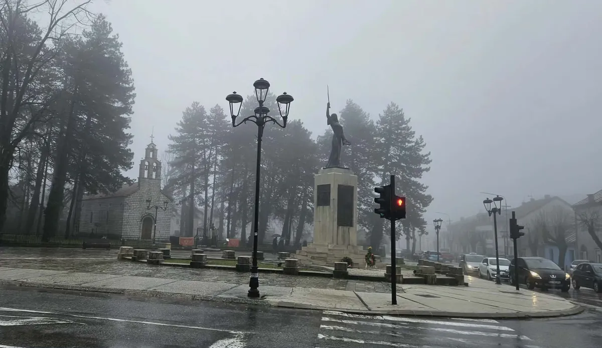 U petak promjenljivo vrijeme, mjestimično kiša na Cetinju