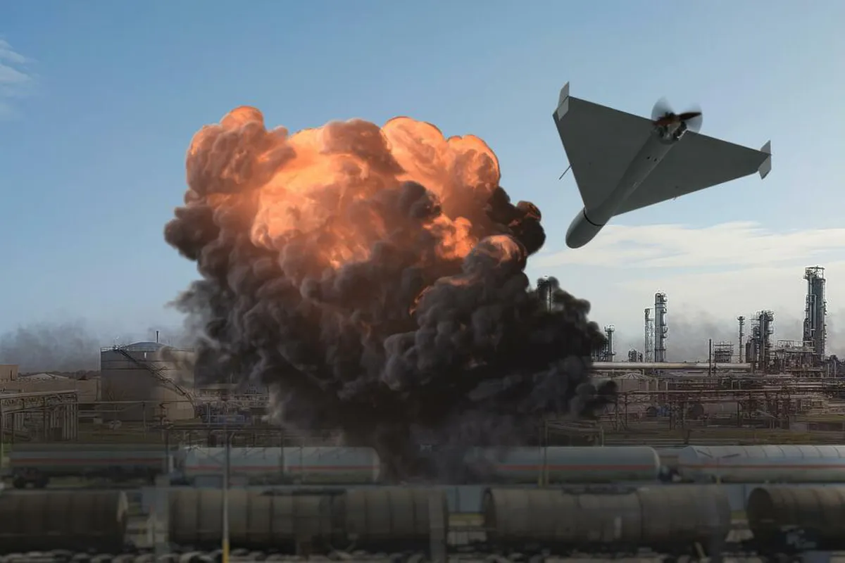 Ukrajinski dronovi napali ruski naftni depo, zvaničnik komentariše posljedice