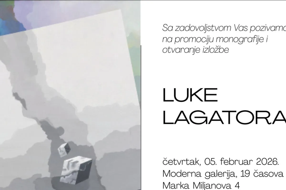 Umjetničko veče Luke Lagatora u Podgorici