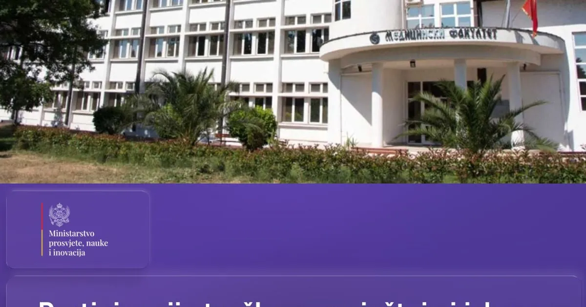 Vlada Crne Gore obezbjedila podršku studentima fizioterapije u Igalu