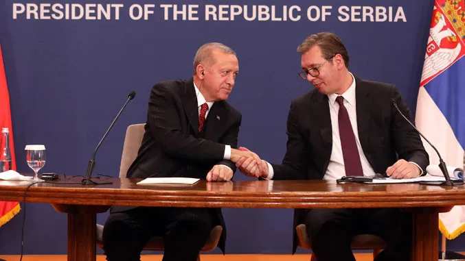 Vučic u posjeti Turskoj: Sastanak sa Erdoganom i plenarna sjednica