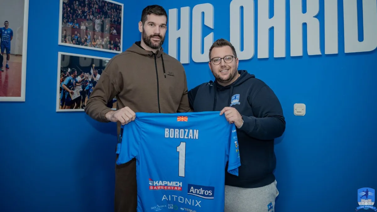 Vuko Borozan potpisao za Ohrid: Idemo po sve trofeje