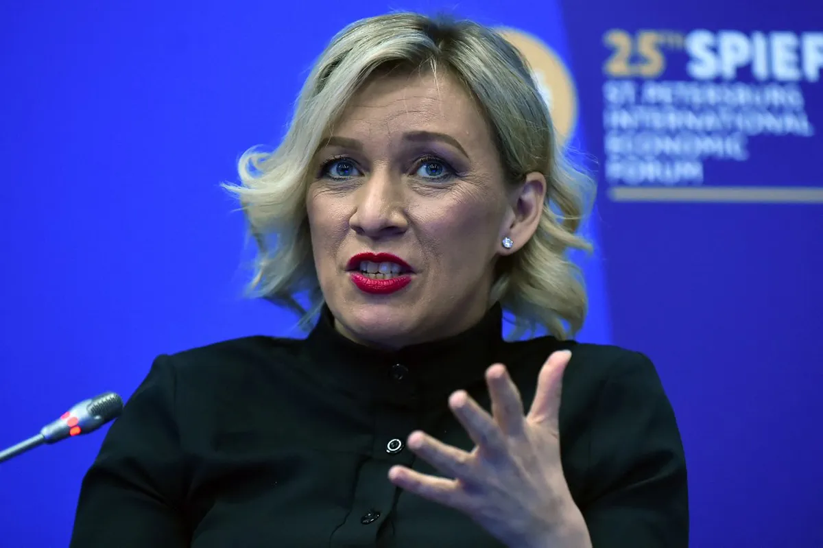 Zaharova: Rusija neće gledati na naoružavanje Kijeva