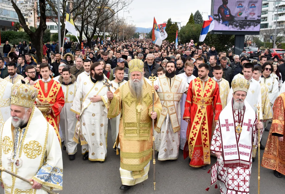 Zatvaranje saobraćajnica u Podgorici zbog litije sjutra