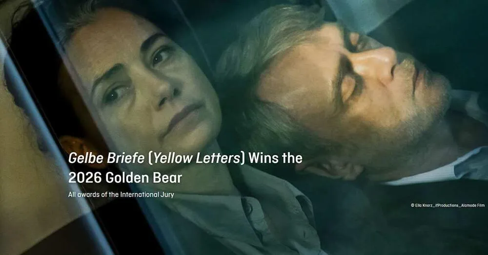 Zlatni medvjed za film 'Žuta pisma' na Berlinskom festivalu