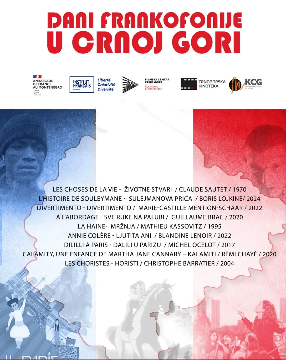 Dani frankofonog filma u Crnoj Gori: projekcije u Kotoru i Podgorici