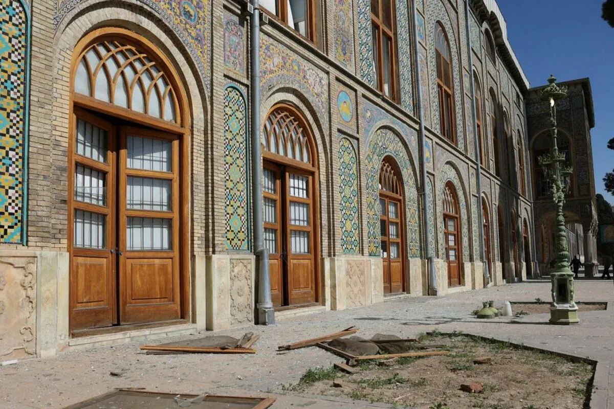 Oštećena Golestanska palata u Teheranu usljed napada Izraela i SAD-a