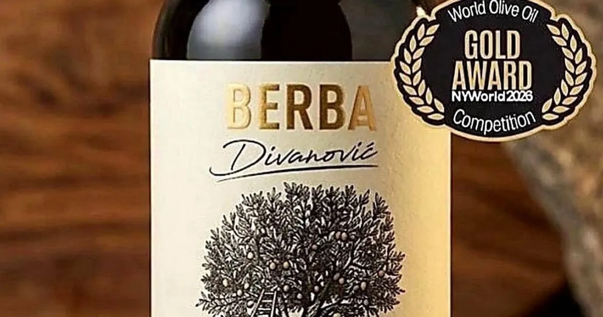 Zlatna medalja za crnogorsko maslinovo ulje BERBA u Njujorku