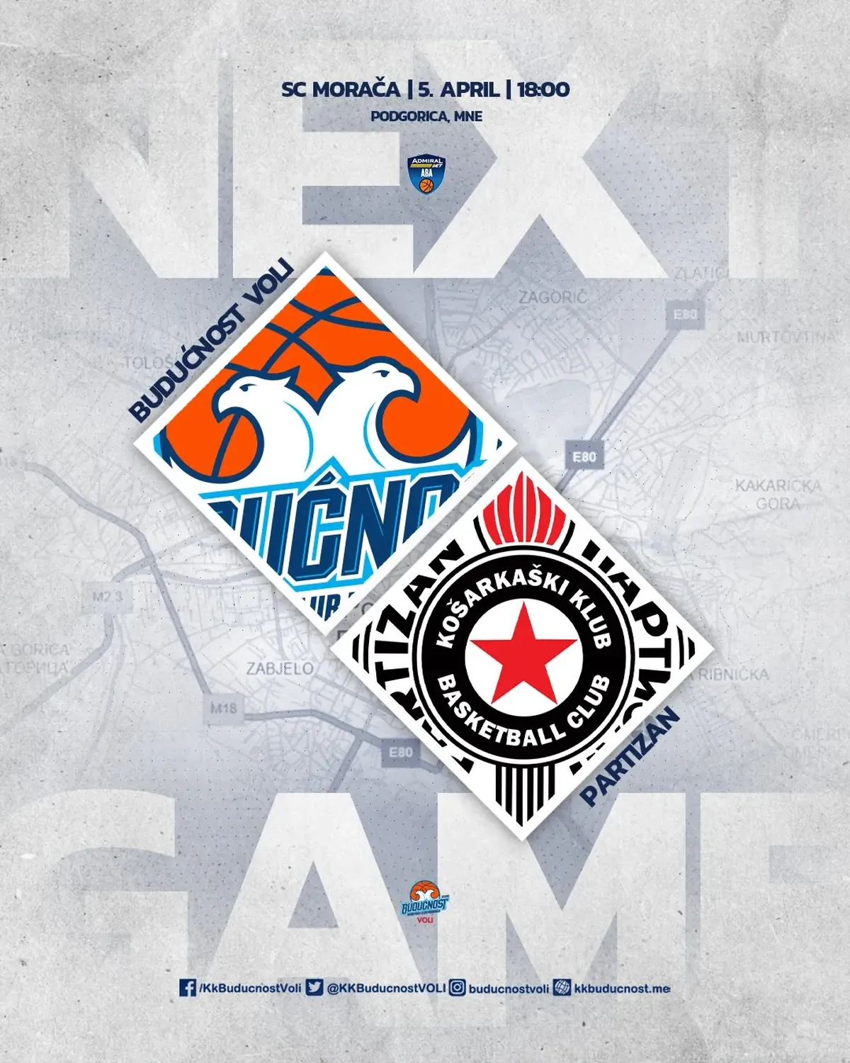 Budućnost Voli spremna za derbi protiv Partizana