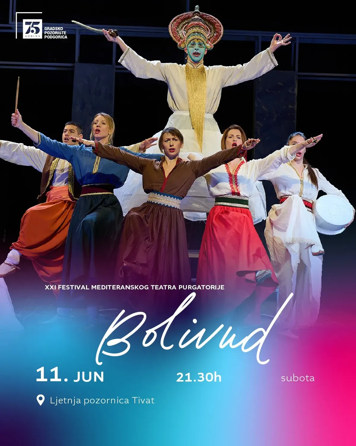 Predstava 'Bolivud' u Tivtu na XXI Festivalu mediteranskog teatra Predstava 'Bolivud' u Tivtu na XXI Festivalu mediteranskog teatra