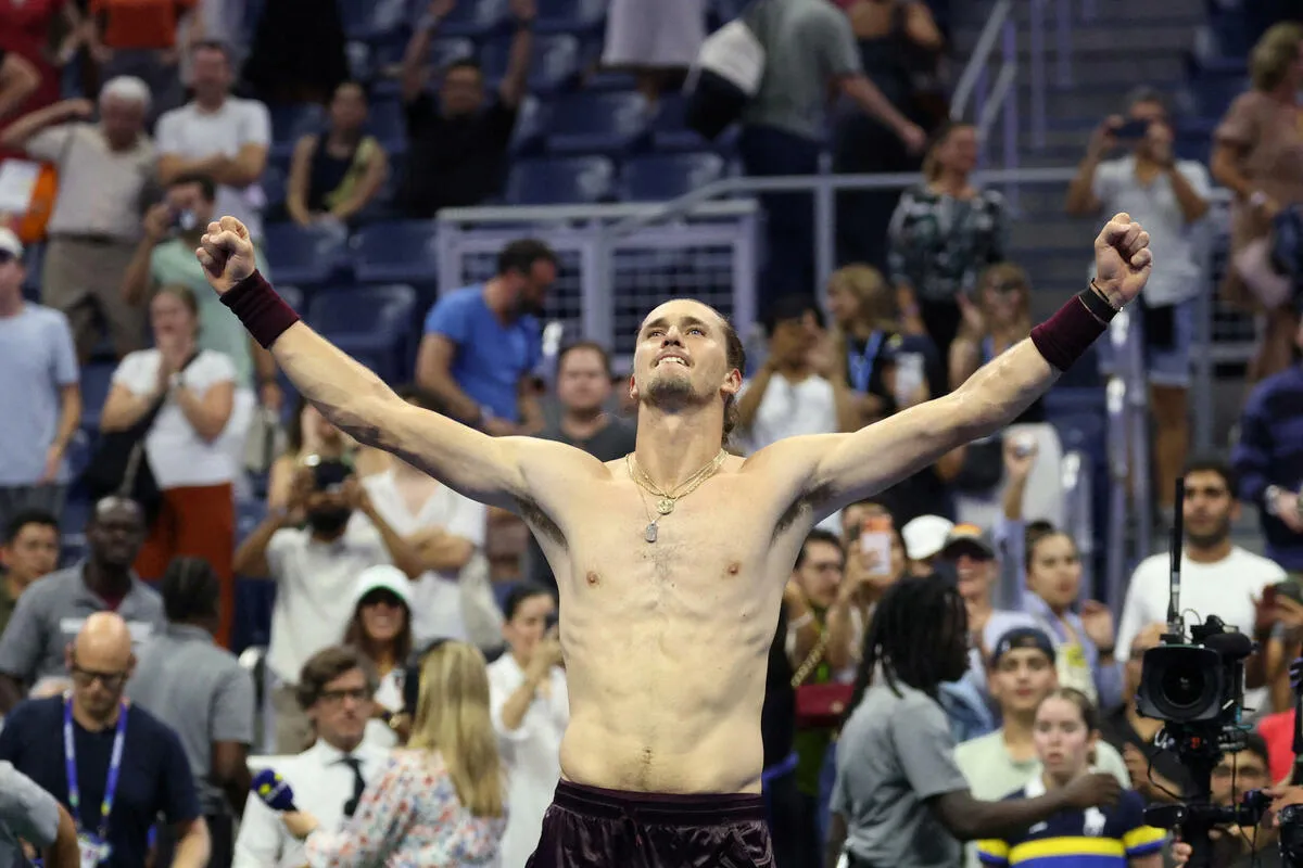 Aleksander Zverev nastavlja dominaciju na US openu, Svini šokirao Muzetija Aleksander Zverev nastavlja dominaciju na US openu, Svini šokirao Muzetija
