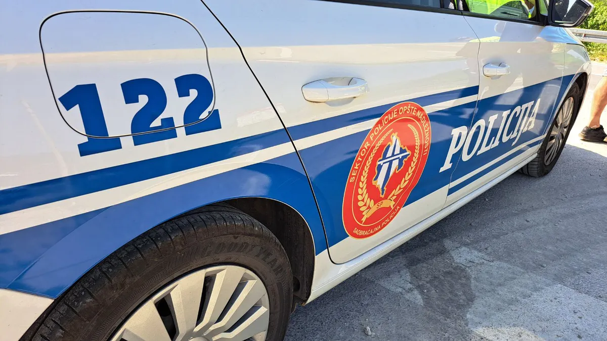 Berane: Jedna osoba podlegla povredama nakon saobraćajne nesreće