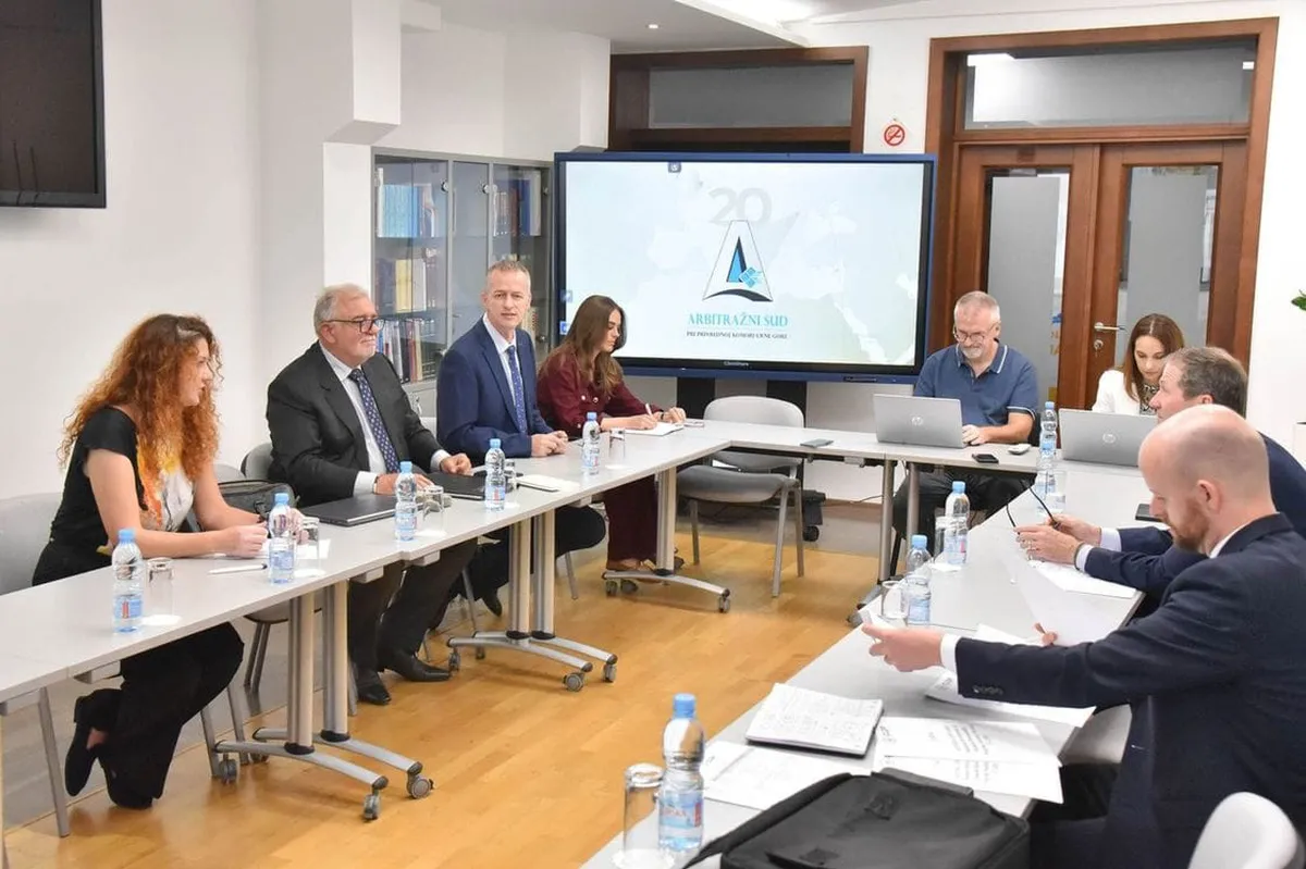 Božović: Ove godine samo tri slučaja pred Arbitražnim sudom pri PKCG Božović: Ove godine samo tri slučaja pred Arbitražnim sudom pri PKCG