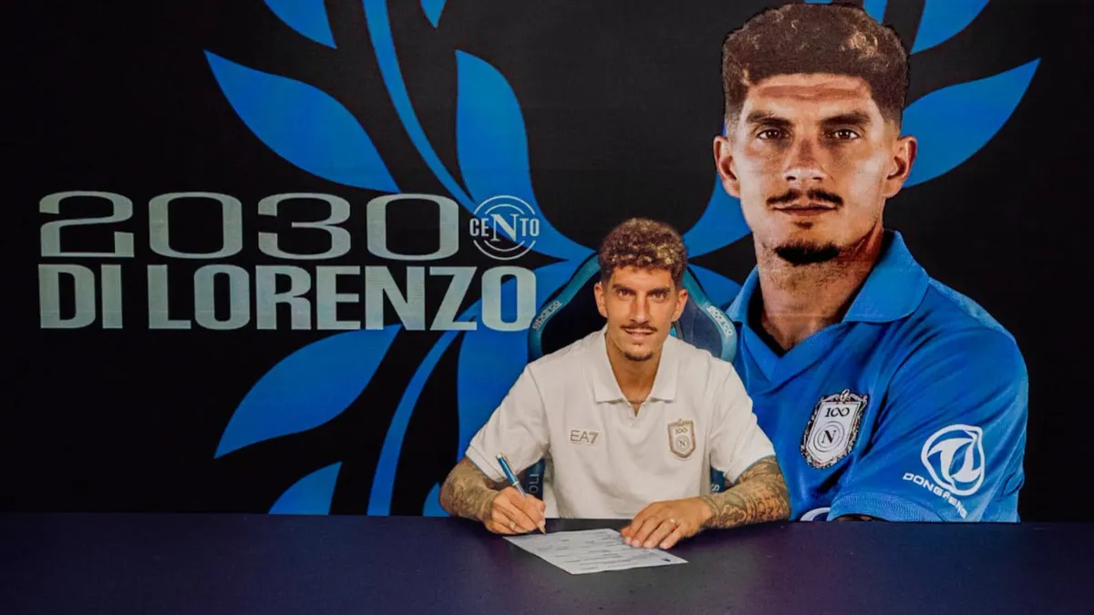 Đovani di Lorenco produžio ugovor sa Napolijem do 2030. Đovani di Lorenco produžio ugovor sa Napolijem do 2030.
