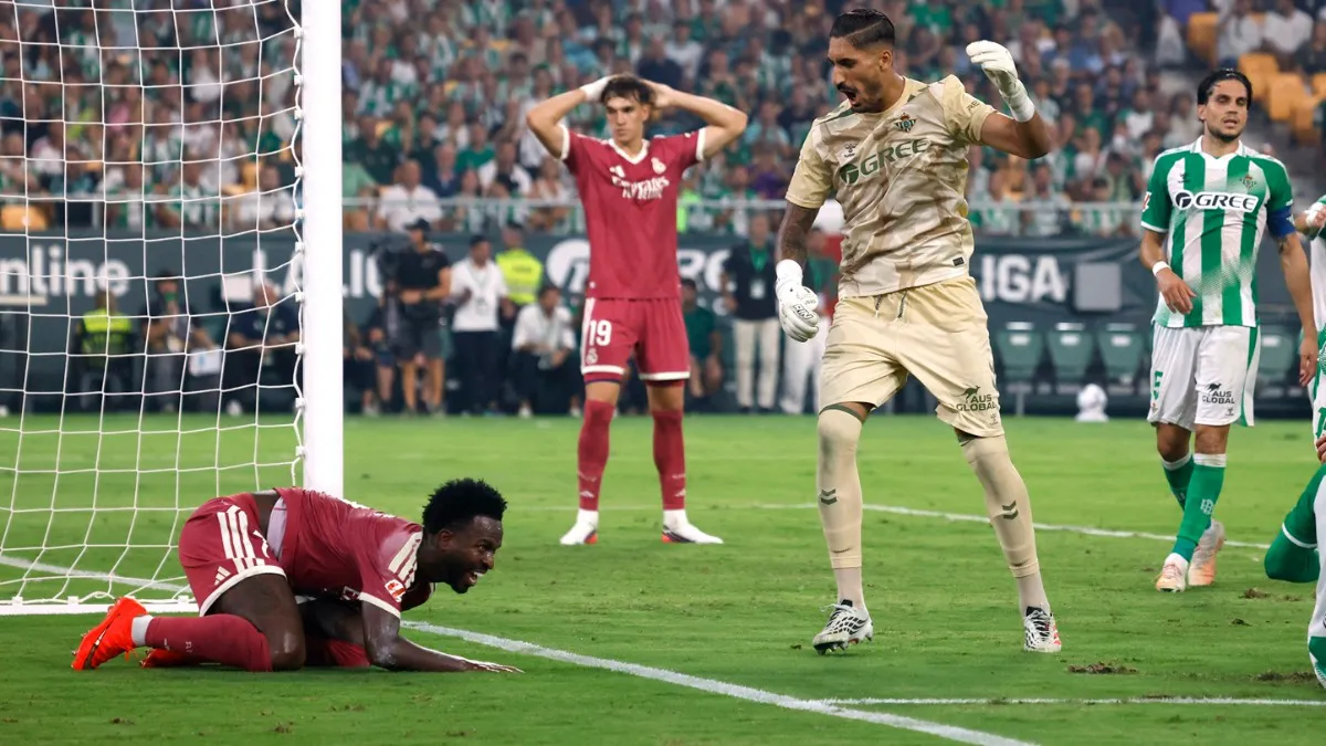 Drama do posljednje sekunde: Betis pobijedio Real, golman Valjes briljirao Drama do posljednje sekunde: Betis pobijedio Real, golman Valjes briljirao
