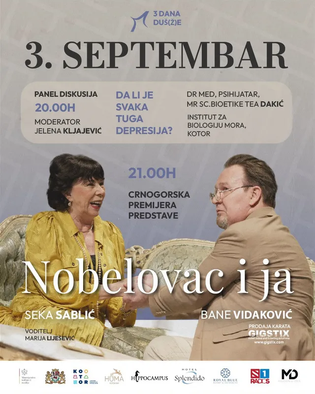 Festival kulture i mentalnog zdravlja „3 dana duš(ž)e“ u Kotoru Festival kulture i mentalnog zdravlja „3 dana duš(ž)e“ u Kotoru