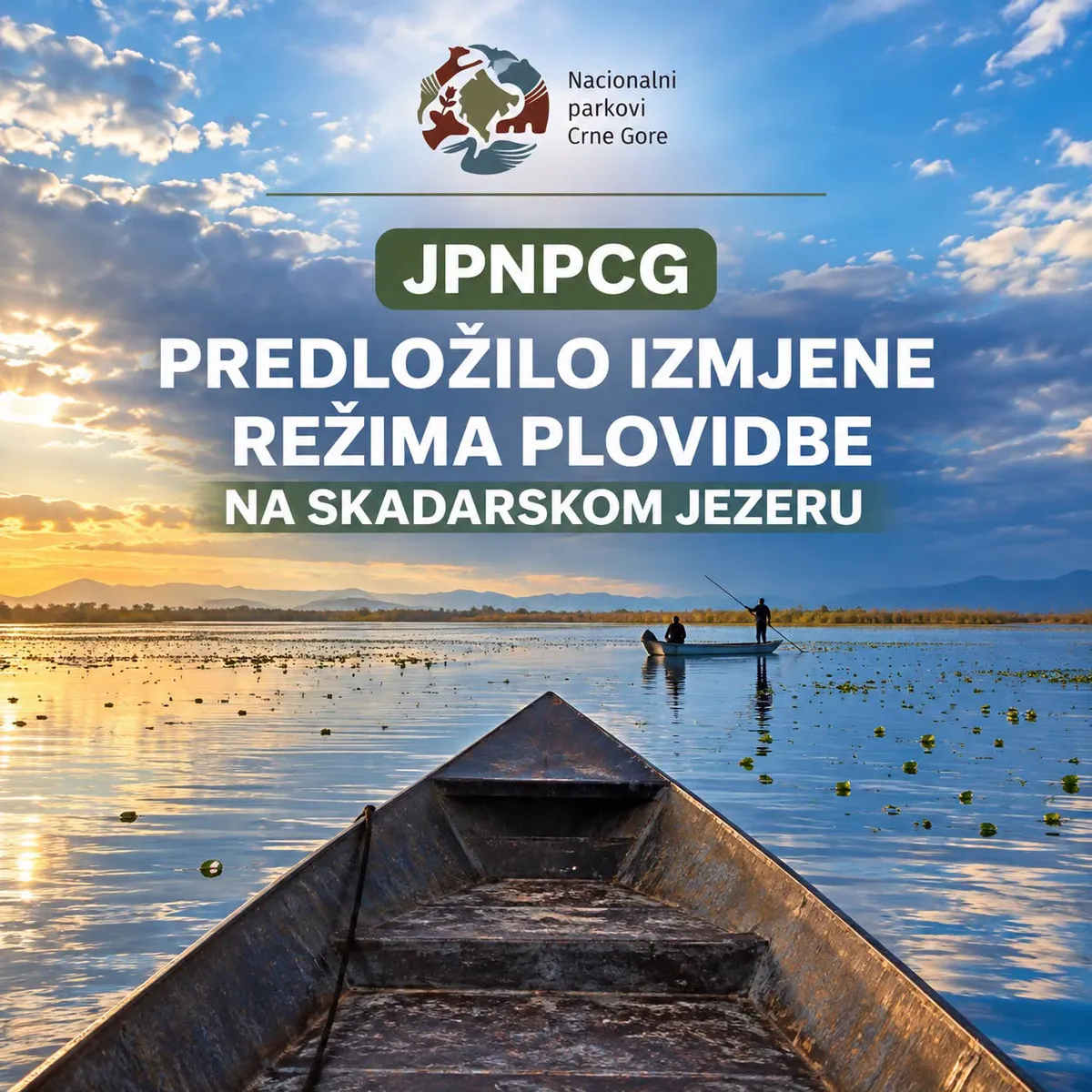 JPNPCG traži ograničenje snage motora na Skadarskom jezeru JPNPCG traži ograničenje snage motora na Skadarskom jezeru