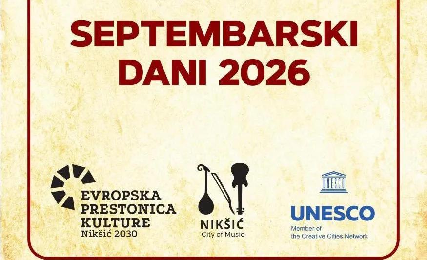 Kompletan program „Septembarskih dana“ u Nikšiću Kompletan program „Septembarskih dana“ u Nikšiću