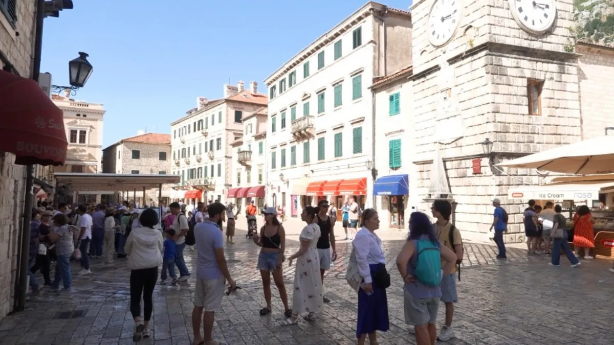Kotor dočekuje 8,93 hiljade turista