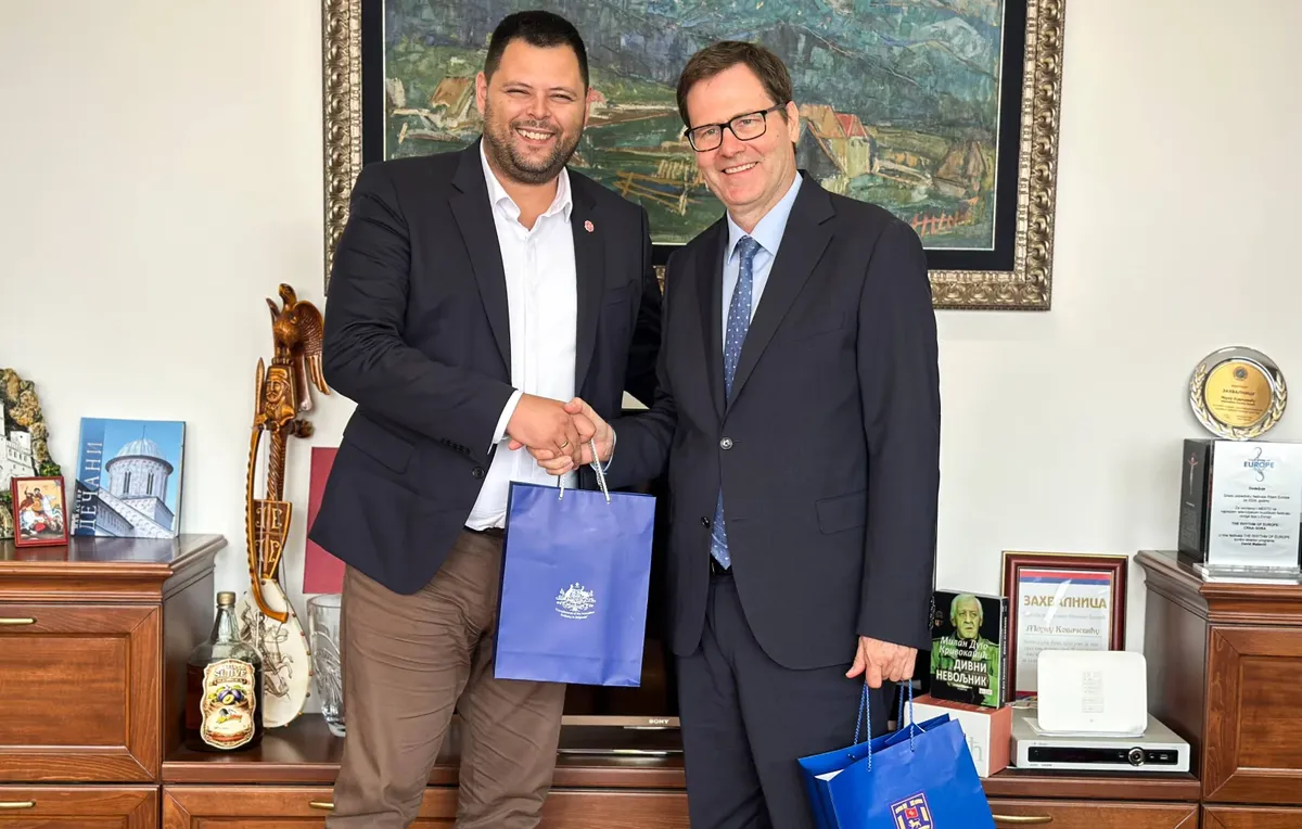 Kovačević sa ambasadorom Australije: Značiće nam podrška na putu ka Evropskoj uniji Kovačević sa ambasadorom Australije: Značiće nam podrška na putu ka Evropskoj uniji