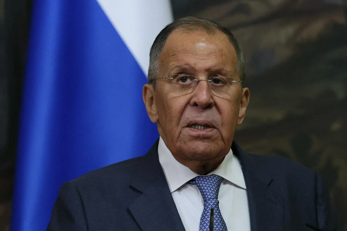 Lavrov: Optužbe o umiješanosti Moskve u incident sa dronom u Lajpcigu su 'početak pravog rata' Lavrov: Optužbe o umiješanosti Moskve u incident sa dronom u Lajpcigu su 'početak pravog rata'