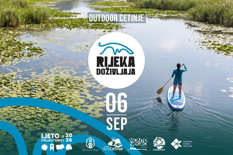 Manifestacija „Rijeka doživljaja“ u nedjelju na Rijeci Crnojevića