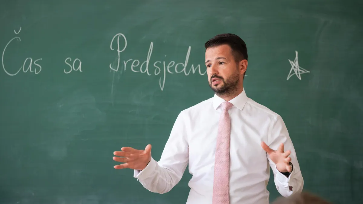 Milatović u Bijelom Polju: Crna Gora mora biti zemlja u kojoj se znanje isplati Milatović u Bijelom Polju: Crna Gora mora biti zemlja u kojoj se znanje isplati