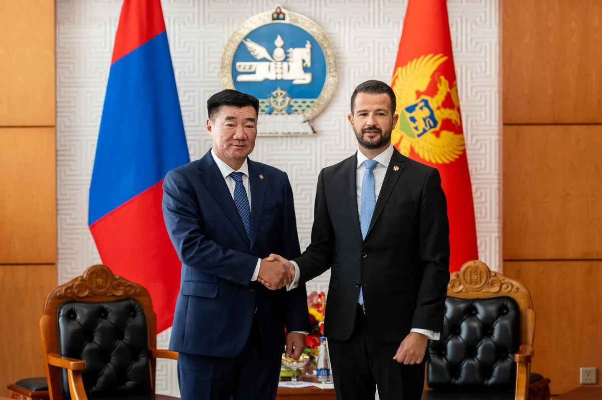 Milatović u Mongoliji o ekonomskom povezivanju i institucionalnoj saradnji Milatović u Mongoliji o ekonomskom povezivanju i institucionalnoj saradnji
