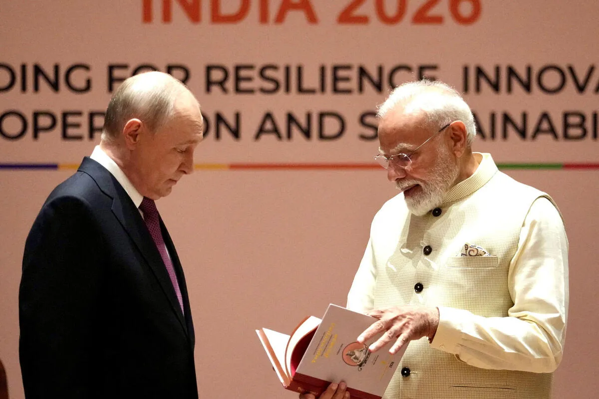 Modi i Putin jačaju strateško partnerstvo Indije i Rusije Modi i Putin jačaju strateško partnerstvo Indije i Rusije