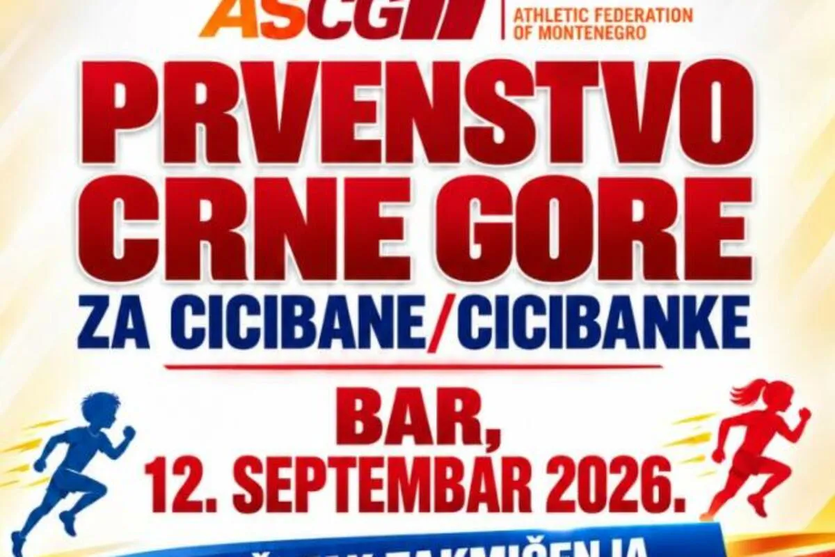 Najmlađi crnogorski atletičari u subotu na Atletskom stadionu u Baru Najmlađi crnogorski atletičari u subotu na Atletskom stadionu u Baru