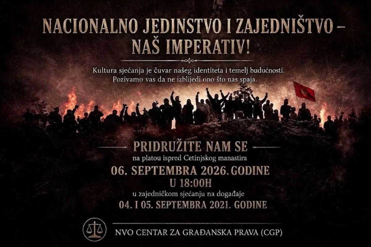 Peta godišnjica Belvedera: U nedjelju skup na Cetinju