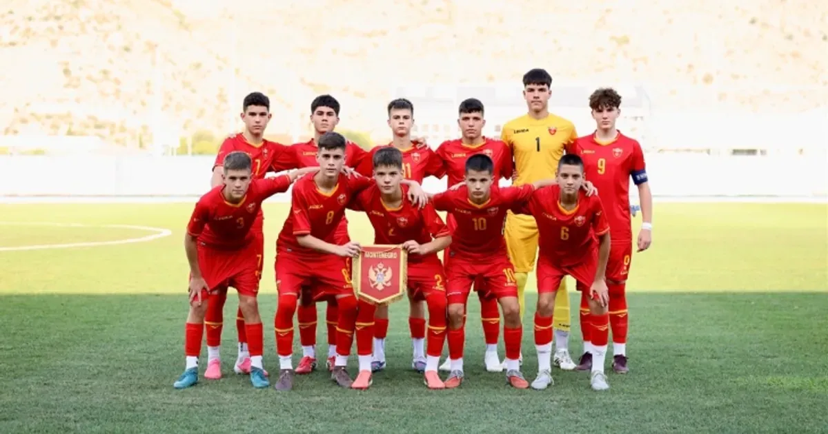 Pionirska reprezentacija Crne Gore poražena od Albanije 3:0 Pionirska reprezentacija Crne Gore poražena od Albanije 3:0