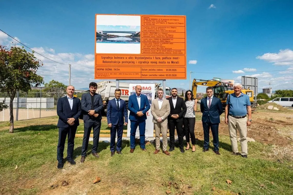 Podgorica dobija novi most na Morači: Spajić najavljuje rješavanje saobraćajnog uskog grla Podgorica dobija novi most na Morači: Spajić najavljuje rješavanje saobraćajnog uskog grla