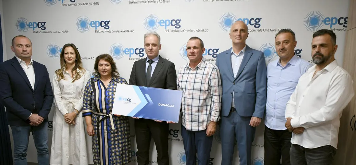 Podrška zdravstvenim ustanovama jedno od trajnih opredjeljenja EPCG Podrška zdravstvenim ustanovama jedno od trajnih opredjeljenja EPCG