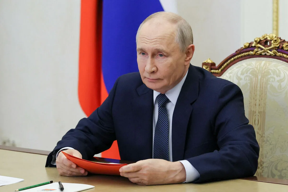Putin naredio trodnevnu obustavu napada na Kijev zbog posjete američke delegacije Putin naredio trodnevnu obustavu napada na Kijev zbog posjete američke delegacije