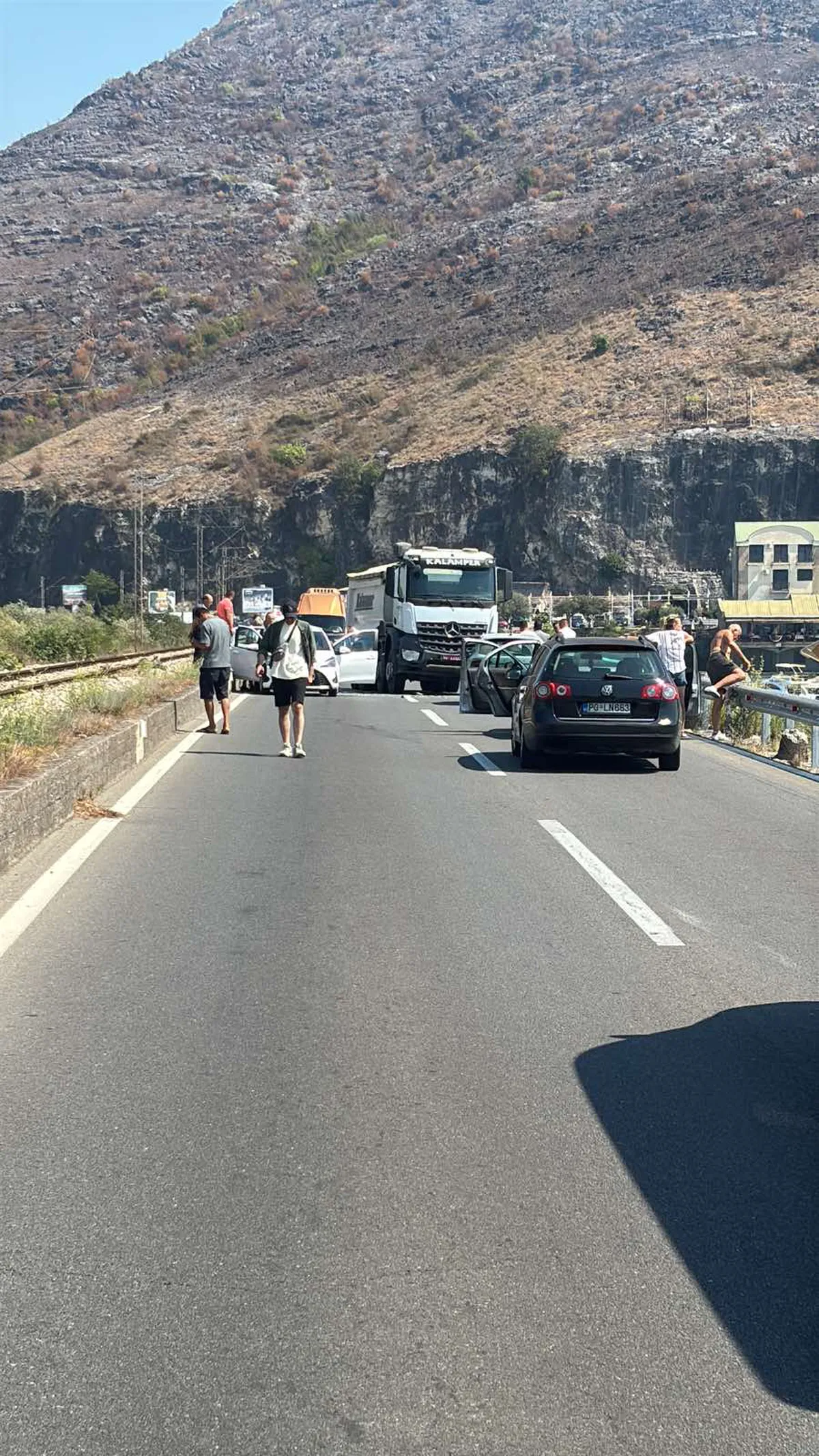 Saobraćajna nezgoda na Vranjini: Ima povrijeđenih
