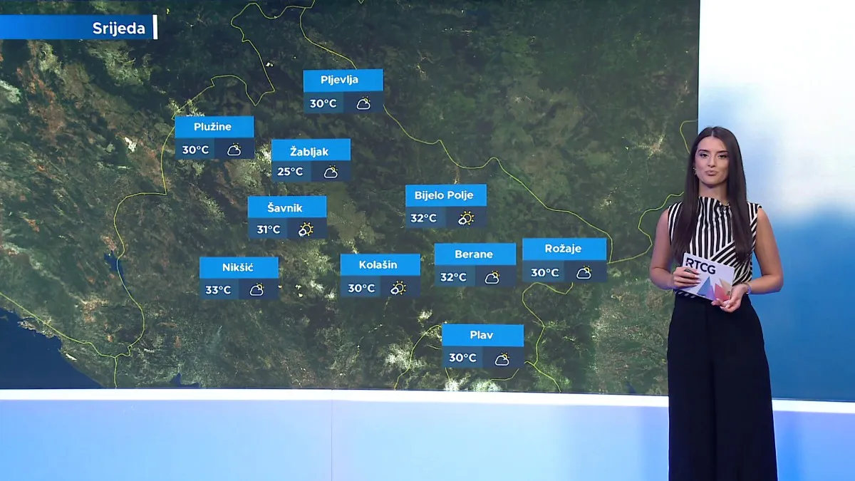 Sunčano i sjutra, poslijepodne ponegdje kratkotrajna nestabilnost