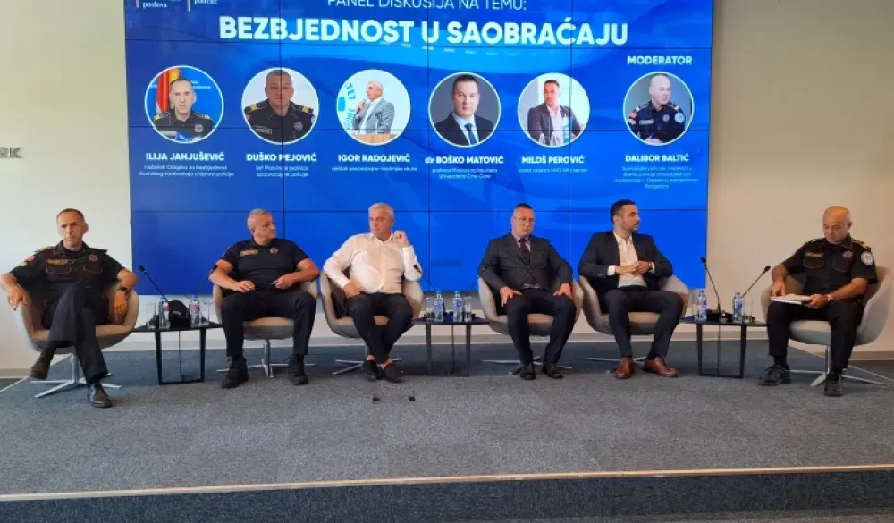 U Crnoj Gori smanjen broj najtežih saobraćajnih nezgoda