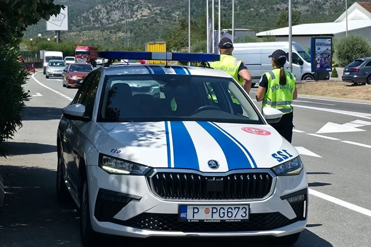 U Crnoj Gori u posljednja 24 sata evidentirano 14 saobraćajnih nezgoda