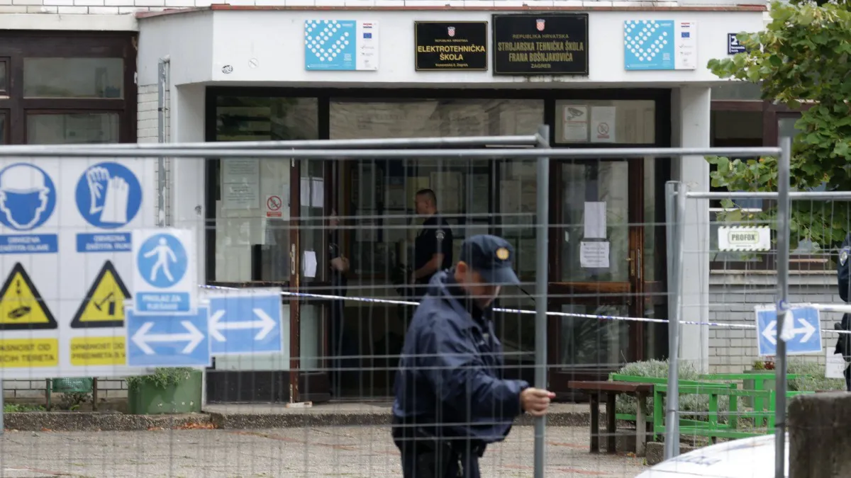 U Zagrebu učenik povrijedio vršnjaka i radnicu škole oštrim predmetom