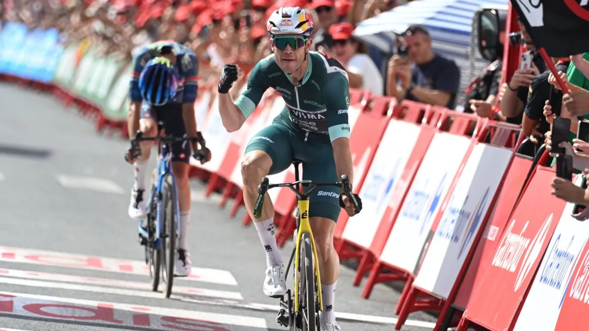 Van Aert slavio na 13. etapi Vuelte, Mas ostaje lider Van Aert slavio na 13. etapi Vuelte, Mas ostaje lider