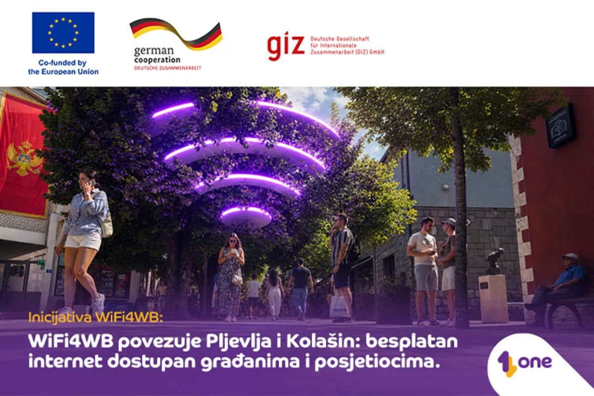 WiFi4WB: Besplatan internet u Pljevljima i Kolašinu