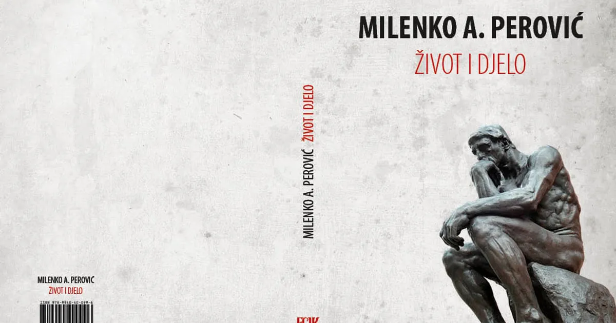Zbornik o Milenku Peroviću objavljen na Fakultetu za crnogorski jezik i književnost Zbornik o Milenku Peroviću objavljen na Fakultetu za crnogorski jezik i književnost