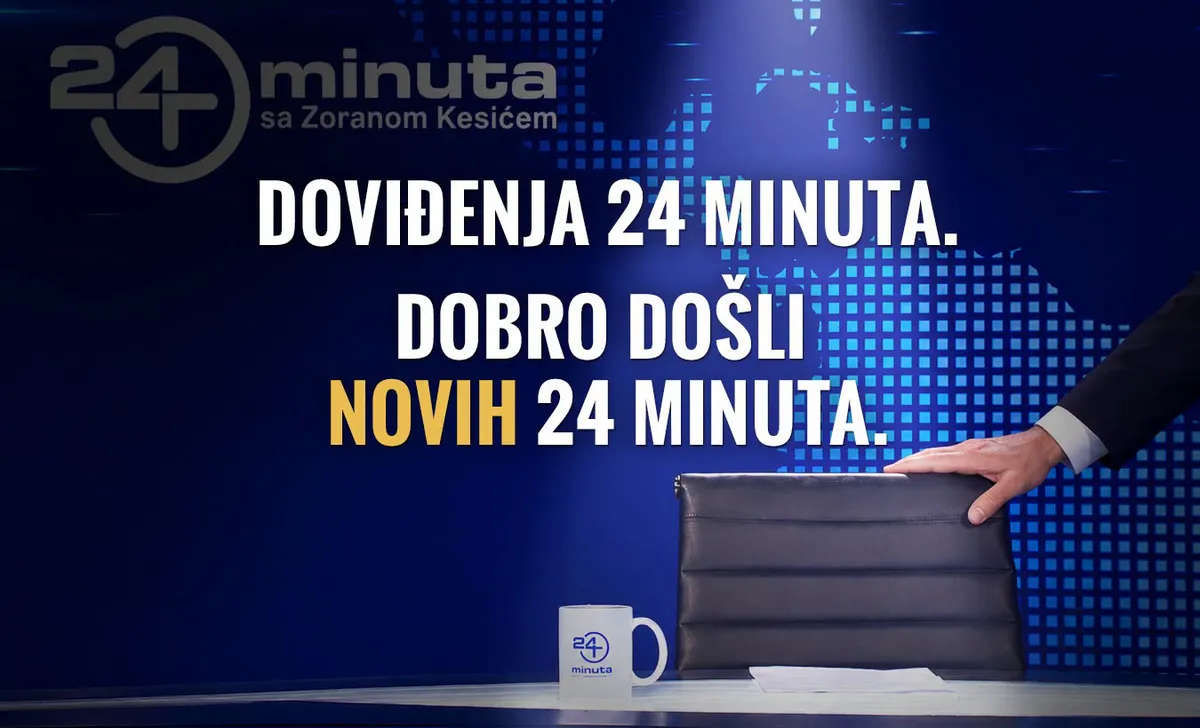 Zoran Kesić najavio novu sezonu '24 minuta' na YouTube-u Zoran Kesić najavio novu sezonu '24 minuta' na YouTube-u